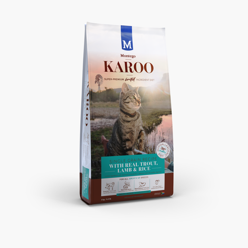 Karoo Adult Cat Food Trout & Lamb