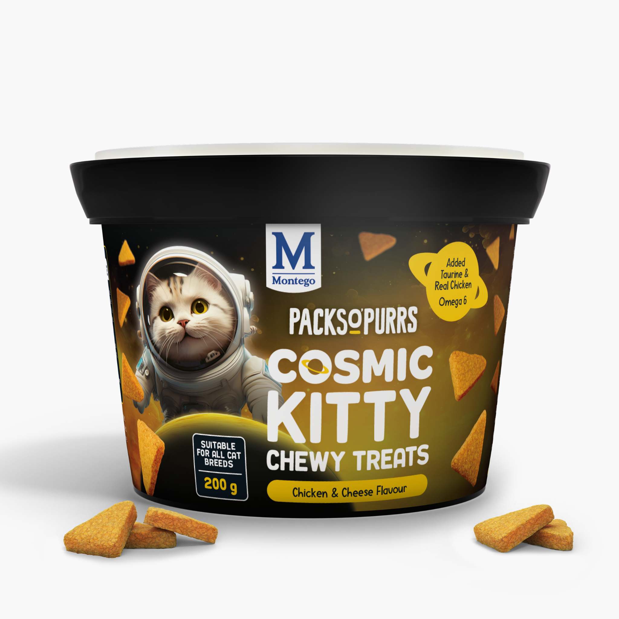 Montego Packs O' Purrs Chicken & Cheese