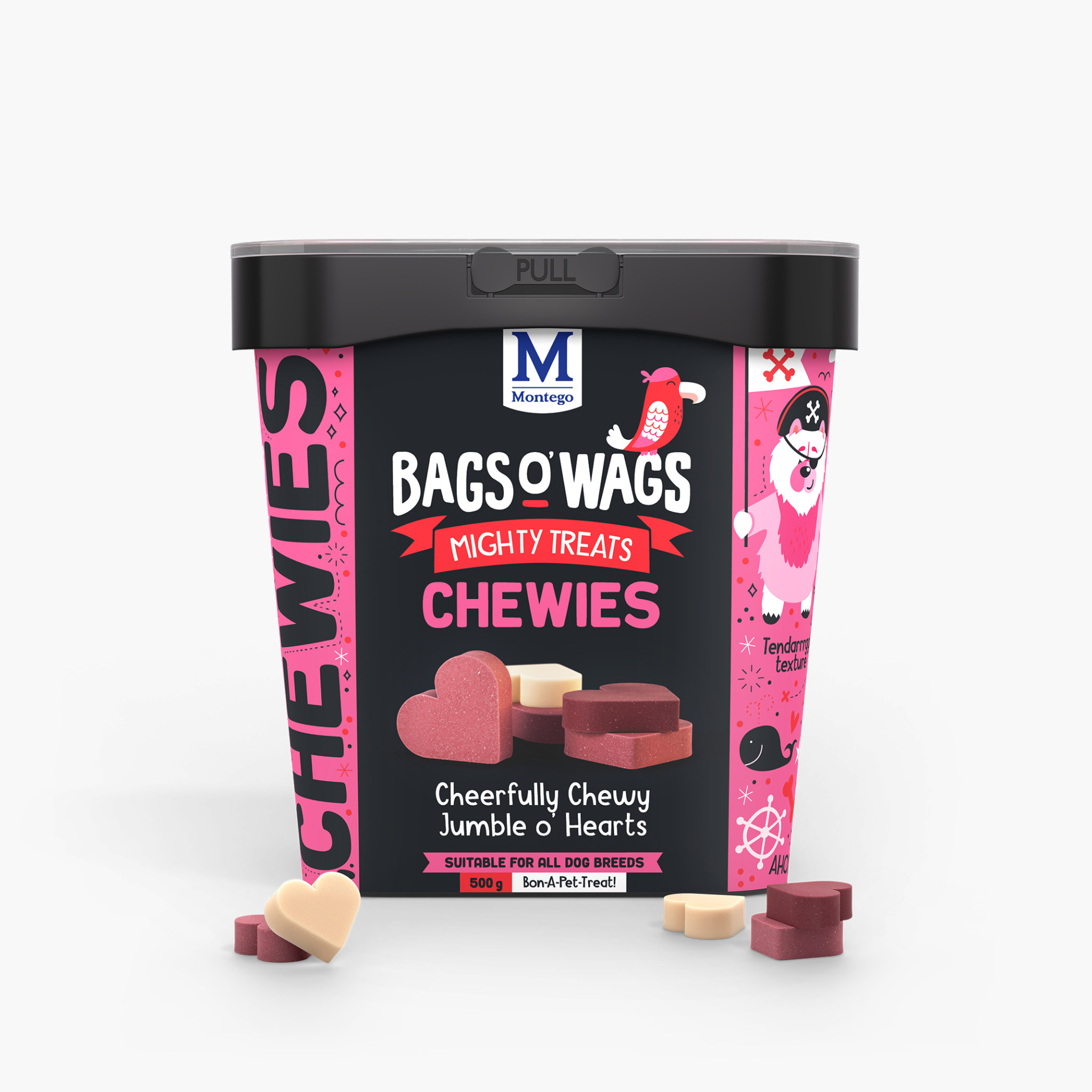 Montego Bags O' Wags Hearts Mix