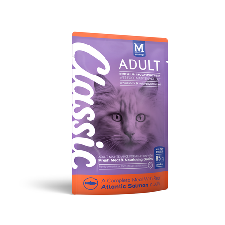 Classic Signature Adult Cat Wet Food Atlantic Salmon in Jelly Pouch